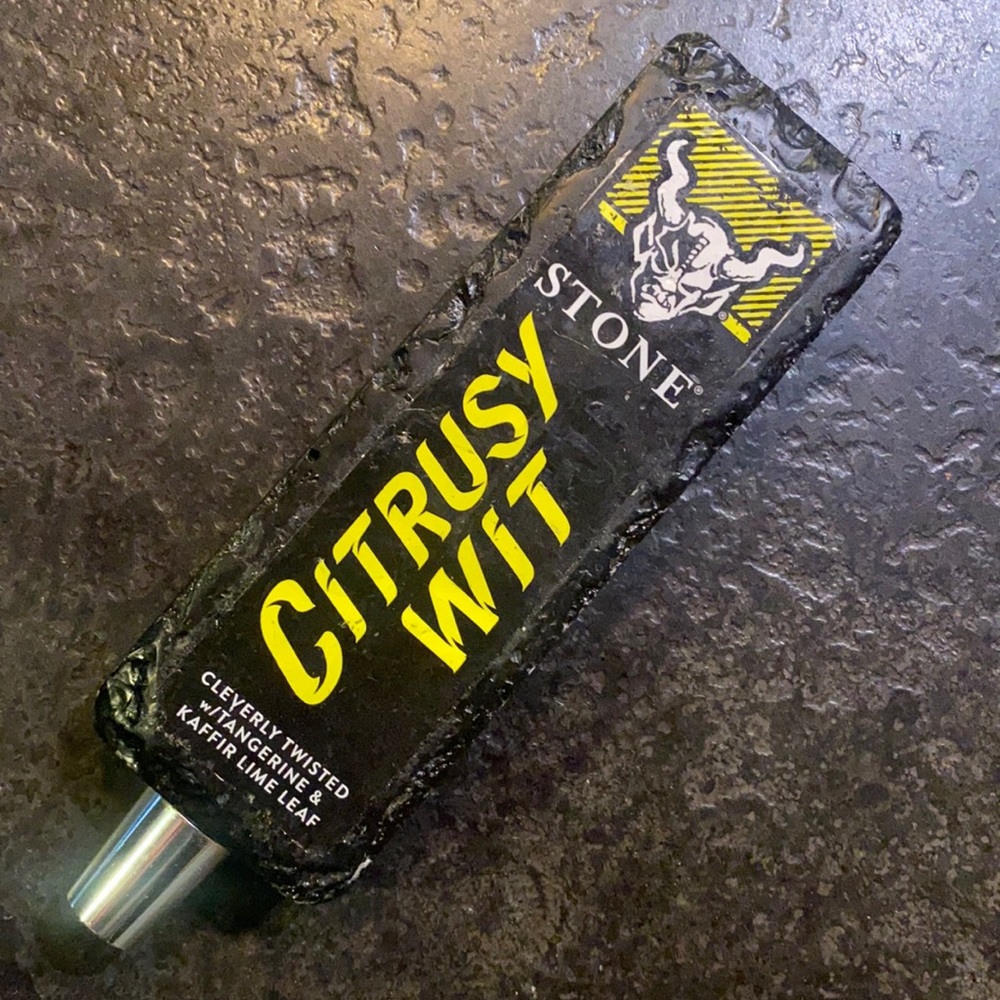 Stone Brewing Tap Handle